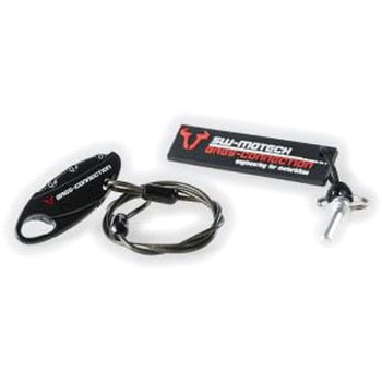 EVOタンクバッグ用盗難防止ロック&ケーブルロック SW-MOTECH (エスダブリューモテック)