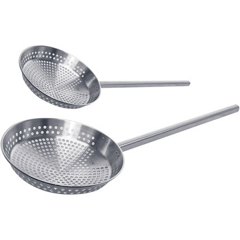 ステンレス 一体型 角柄網ひしゃく ハセガワ