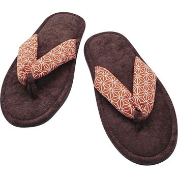 hanao スリッパ麻の葉柄 トータス