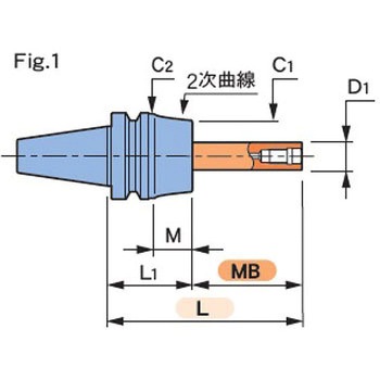 スリムライン ミルボア (BT30-SLRB16S) MSTコーポレーション