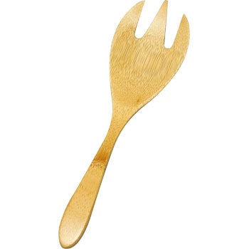 民芸竹取り分けフォーク 丸十