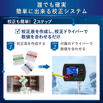 オンラインpHモニター USB/電池給電 バックライト 1点手動校正 pH-990 MMK SCIENTIFIC