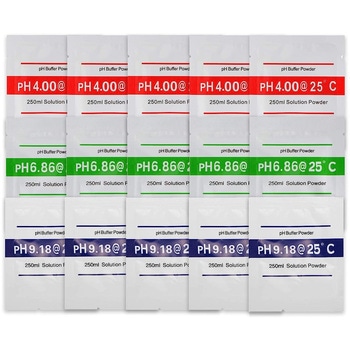 「01版」PH緩衝剤 PH校正粉末 3種類×5パック(15パック入) MMK SCIENTIFIC