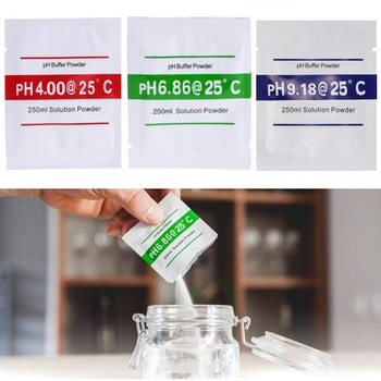 「01版」PH緩衝剤 PH校正粉末 3種類×5パック(15パック入) MMK SCIENTIFIC