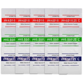 「01版」PH緩衝剤 PH校正粉末 3種類×5パック(15パック入) MMK SCIENTIFIC