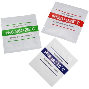 「01版」PH緩衝剤 PH校正粉末 3種類×5パック(15パック入) MMK SCIENTIFIC