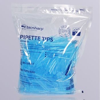 ピペットチップ (バルクパック)  1000本入り BS-Tシリーズ Biosharp