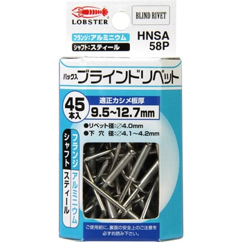 HNSA58P 45�z�� �u���C���h���x�b�g LOBSTER(���u�X�^�[/�G�r��/���u�e�b�N�X) ����45�{ ���x�b�g�a4mm 14706846