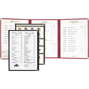 シンビ 耐熱メニューブック シンビ