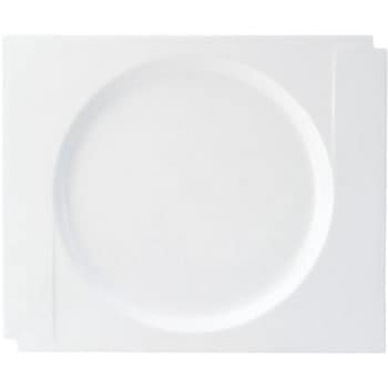 マグネシア マニカ スクエアリムプレート ミヤザキ食器