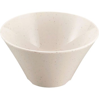 メラミン シンプル食器 めん鉢18 千羽鶴印(エンテック)