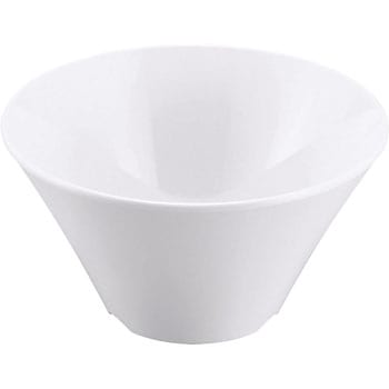 メラミン シンプル食器 めん鉢18 千羽鶴印(エンテック)