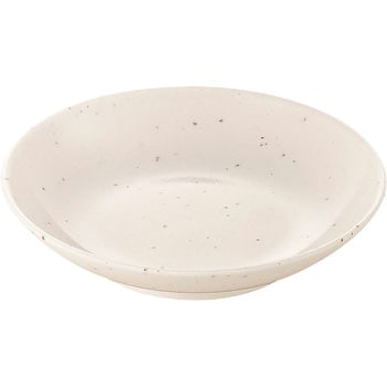 メラミン シンプル食器 小皿 千羽鶴印(エンテック)