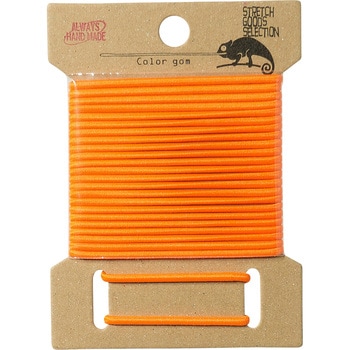 ネオンカラーゴム 2mm丸 川村製紐