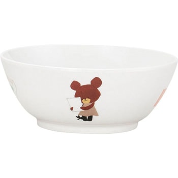 メラミンお子様食器「くまのがっこう」汁椀 関東プラスチック工業