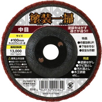 塗装一掃 中目 5枚パック E-Value