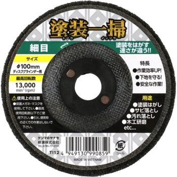 塗装一掃 細目 5枚パック E-Value