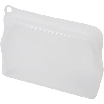 ジップクリア シリコーンバッグ パール金属