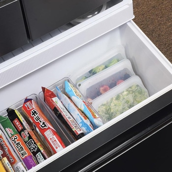 ジップクリア シリコーンバッグ パール金属