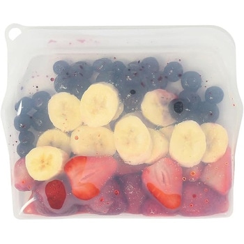 ジップクリア シリコーンバッグ パール金属