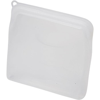 ジップクリア シリコーンバッグ パール金属