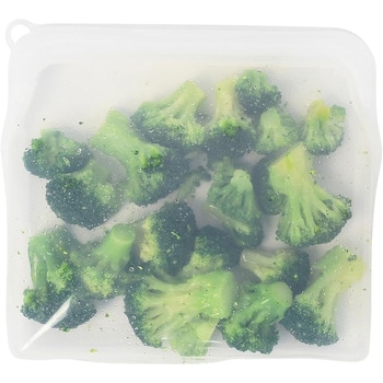 ジップクリア シリコーンバッグ パール金属