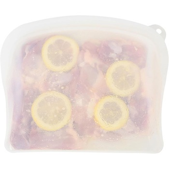 ジップクリア シリコーンバッグ パール金属