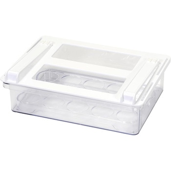 スキット 冷蔵室棚下引き出しケース深型 卵トレー付 パール金属