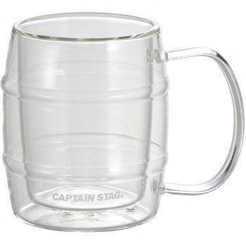 樽ビアカップ ダブルウォール CAPTAIN STAG