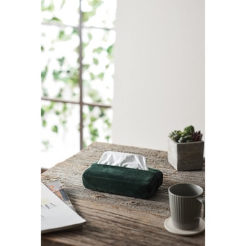 ストレッチティッシュカバー ソフトパック用ミンクタッチ パール金属