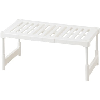 押入れ伸縮整理棚Ⅱ 1P パール金属