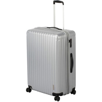 スーツケースTSAロックWFタイプ シルバー CAPTAIN STAG