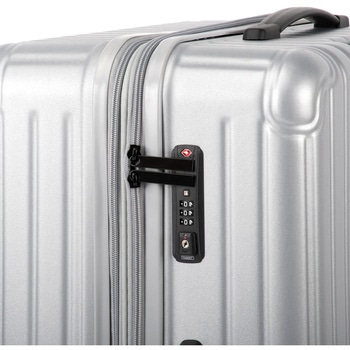 スーツケースTSAロックWFタイプ シルバー CAPTAIN STAG