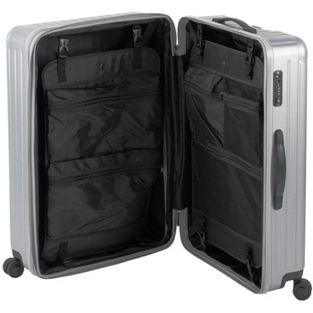 スーツケースTSAロックWFタイプ シルバー CAPTAIN STAG