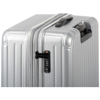 スーツケースTSAロックWFタイプ シルバー CAPTAIN STAG