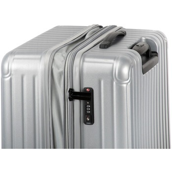 スーツケースTSAロックWFタイプ シルバー CAPTAIN STAG