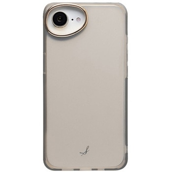 [iPhone 16e専用]salistyクリアカラー耐衝撃ハードケース salisty