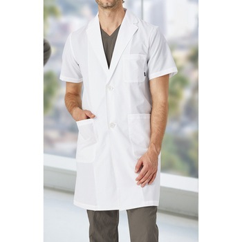 メンズシングルコート半袖 フォーク