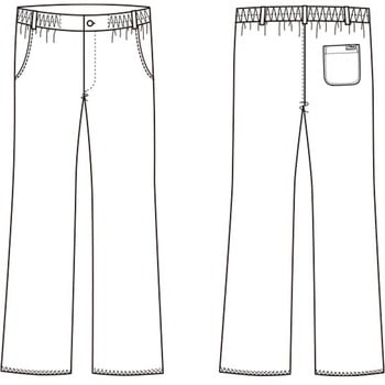 メンズパンツ フォーク