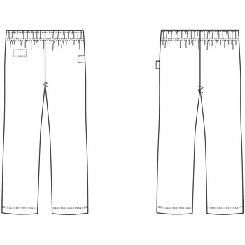 検診衣パンツ - フォーク