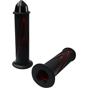 MM05-0121R ハンドルグリップセット バーエンド付 QC-H-224 MAD MAX(マッドマックス) 14734414