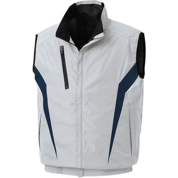 空調風神服 チタン加工ベスト(5セル24Vジャパンモデル プラズマクラスターななめファンセット&バッテリーセット 2025) サンエス