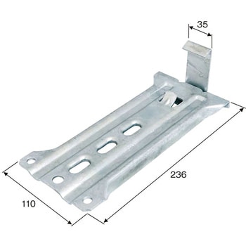 雪止金具 Vストッパー サカタ製作所
