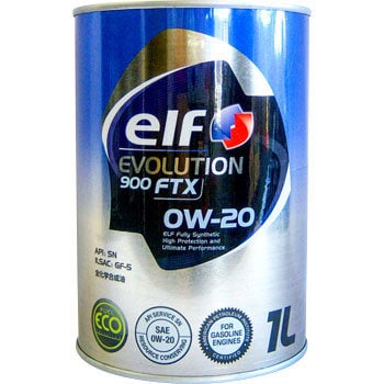 EVOLUTION 900 FTX 0W20 1缶(1L×24缶) elf 【通販モノタロウ】