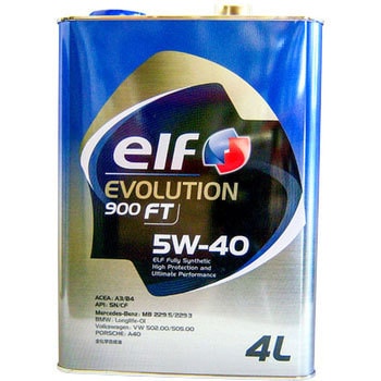 - EVOLUTION 900 FT 5W40 elf API:SN/CF Sw 14759798
