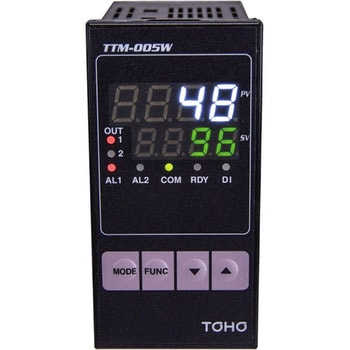 TTM-005W-R-AB デジタル温度調節器(TTM000シリーズ) 1台 東邦電子