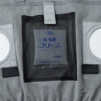 空調風神服 長袖ブルゾン (5セル24Vグローバルモデル フラットハイパワーファンセット&バッテリーセット 2025) サンエス