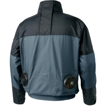 空調風神服 長袖ブルゾン (5セル24Vグローバルモデル フラットハイパワーファンセット&バッテリーセット 2025) サンエス