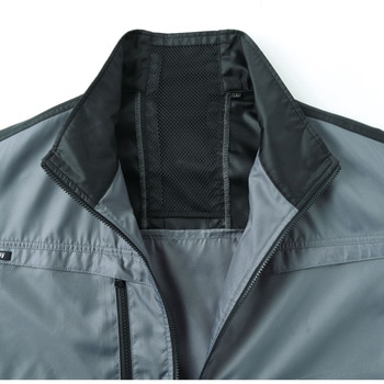 空調風神服 長袖ブルゾン (5セル24Vグローバルモデル フラットハイパワーファンセット&バッテリーセット 2025) サンエス