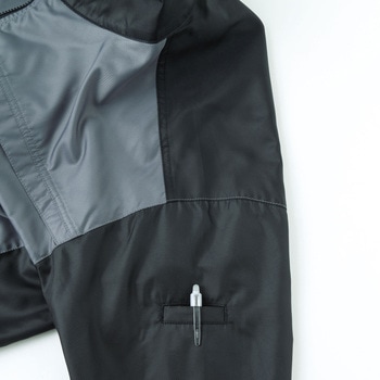 空調風神服 長袖ブルゾン (5セル24Vグローバルモデル フラットハイパワーファンセット&バッテリーセット 2025) サンエス